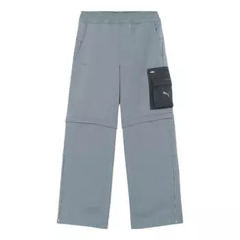 Брюки x sorayama woven pants 'grey' Puma, серый
