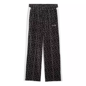 Брюки x squid game t7 pants 'black' Puma, черный