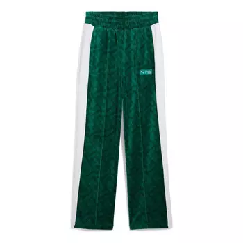 Брюки x squid game t7 pants 'mint tea' Puma, зеленый