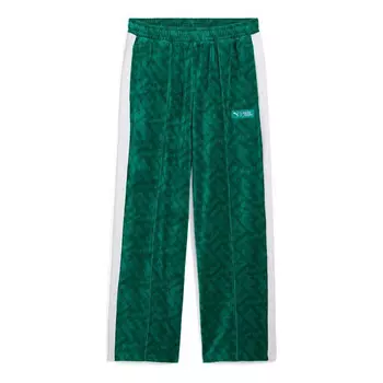 Брюки x squid game t7 pants 'mint tea' Puma, зеленый