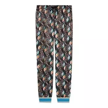 Брюки x the north face jogging pant 'black multicolor' Gucci, черный