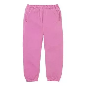 Брюки x the north face pigment printed sweatpants 'pink' Supreme, розовый