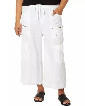 Брюки XCVI Linen Birk Gaucho, белый