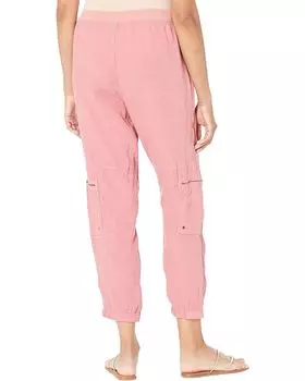Брюки XCVI Malachi Banded Crop, цвет French Rose
