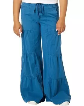 Брюки XCVI Terraced Wide Leg Pant, цвет Poseidon