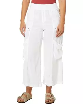 Брюки XCVI Twill Faulkner Crop, белый