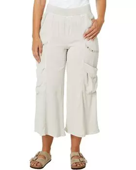 Брюки XCVI Twill Faulkner Crop, цвет Whitecap