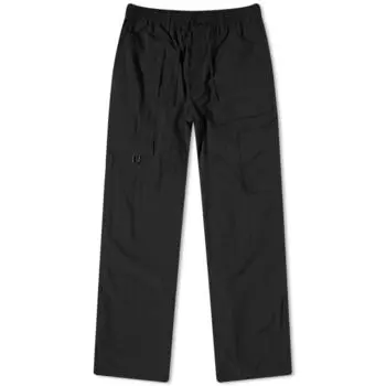 Брюки Y-3 из хромового нейлона, черный