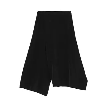 Брюки Y's Asymmetry Flare Pants, черный
