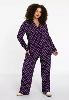 Брюки Yoek, фиолетовый