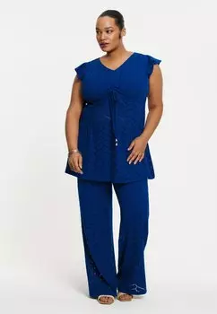 Брюки YOEK, индиго