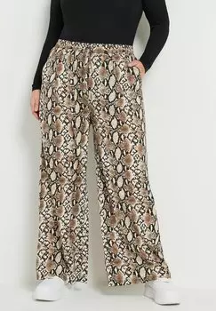 Брюки Yours Clothing, коричневый