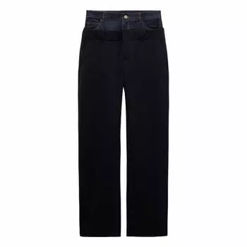 Брюки Zara Contrasting Limited Edition, черный