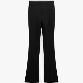 Брюки Zara Flared, черный