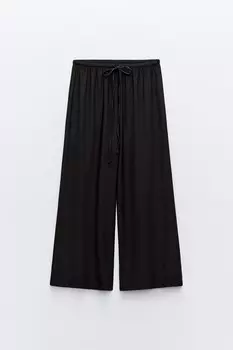Брюки Zara Flowing, черный