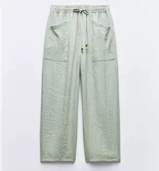 Брюки Zara Rustic Baggy, хаки
