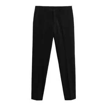 Брюки Zara Slim Fit Suit, черный