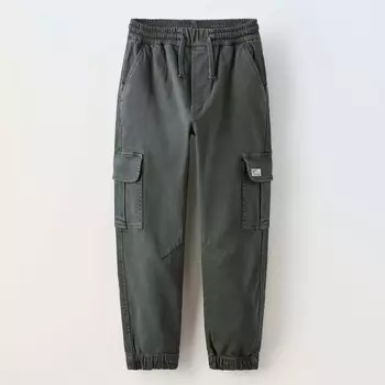Брюки Zara Super Stretch, темно-серый