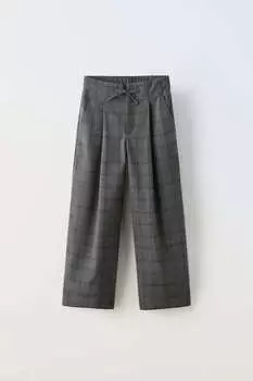 Брюки Zara With Cord, серый
