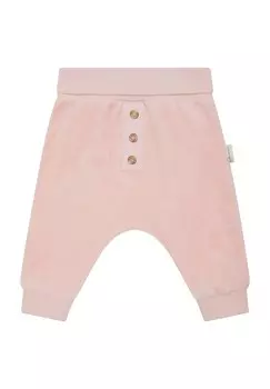 Брюки, застежка на пуговицы, с вышивкой, для младенцев и малышей Steiff, цвет Silver Pink