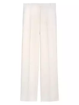 Брюки зауженного кроя Adolfo Dominguez, экрю