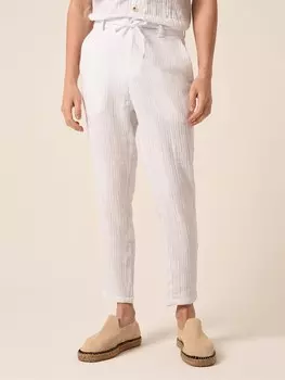 Брюки зауженного кроя Antioch, белый