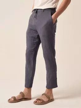 Брюки зауженного кроя Antioch, индиго