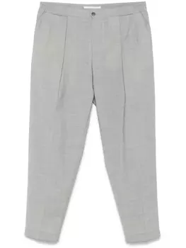 Брюки зауженного кроя Briglia 1949 Portobellos, серый