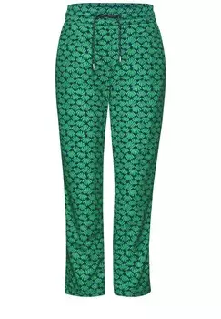 Брюки зауженного кроя CECIL, светло-зеленый