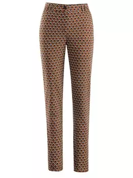 Брюки зауженного кроя heine, коричневый