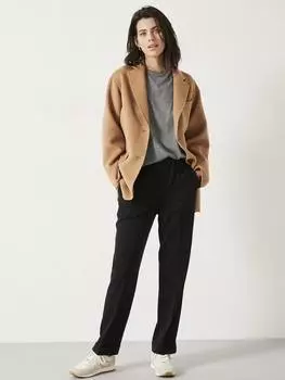 Брюки зауженного кроя HUSH, черный