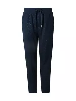 Брюки зауженного кроя JOOP! Bahat, темно-синий