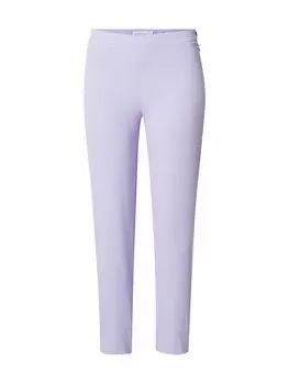 Брюки зауженного кроя PATRIZIA PEPE, цвет Pastel purple