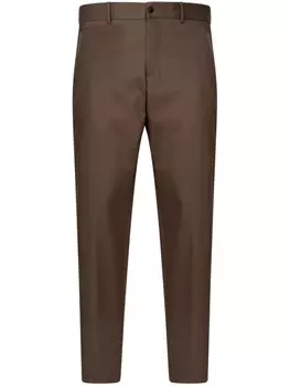 Брюки зауженного кроя PT Torino, коричневый
