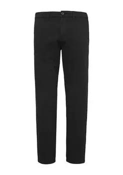 Брюки зауженного кроя QS, черный