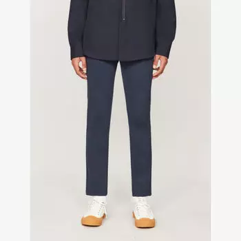 Брюки зауженного кроя Stafford из эластичного джерси Paige, цвет deep anchor