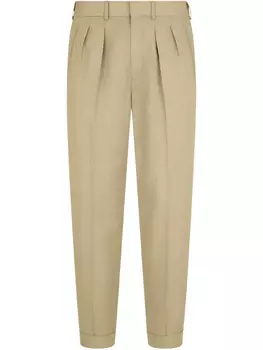 Брюки зауженного кроя TOM FORD, нейтральный