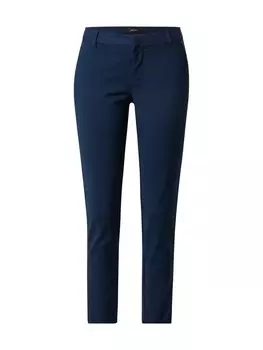 Брюки зауженного кроя VERO MODA VMLEAH, темно-синий