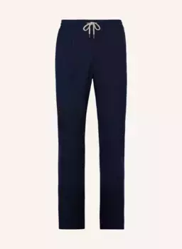 Брюки зауженного кроя в спортивном стиле Boggi Milano, синий