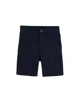 Брюки зауженного кроя WE Fashion, темно-синий