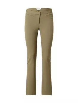 Брюки зауженного кроя WEEKDAY, хаки