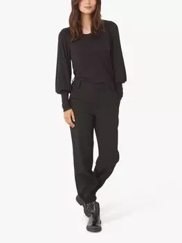 Брюки-зауженные брюки Katja Part Two, черные