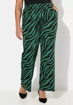 Брюки ZEBRAMUSTER ELASTIKBUND. MIAMODA, черный