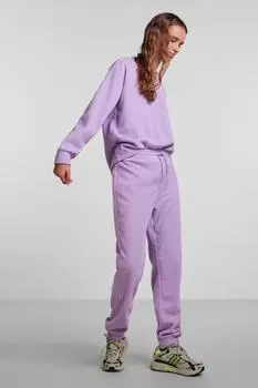 Брюки Женщины/Девочки PIECES, фиолетовый