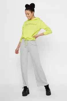 Брюки Женщины/Девочки PIECES, серый