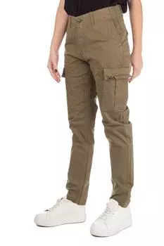Брюки Женщины/Девочки SUPERDRY, хаки