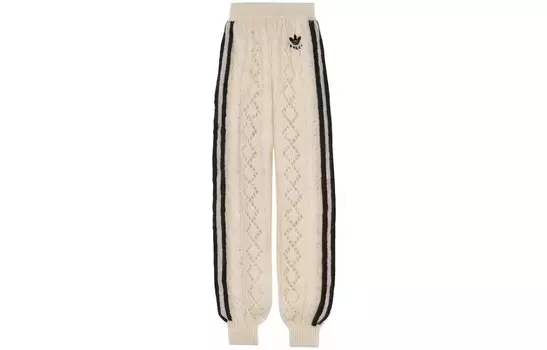 Брюки женские Adidas X ADIDAS Casual, белые Gucci