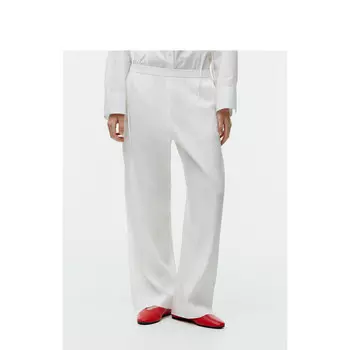 Брюки женские Arket широкие, белый