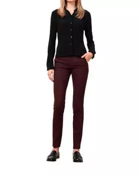 Брюки женские Avenue Montaigne, цвет wine