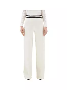 Брюки женские белые/черные Blugirl